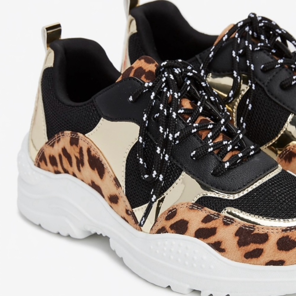 Leopard Print Women's Sneakers
